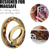 Crong Deluxe Ring Holder - Magnetic Phone Holder Magsafe (Tortoise) - (CRGDLRHTOR)