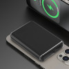 Dudao K14S Magnetic Power Bank 20W 5000mAh 1x USB-A 1x USB-C - Black - (K14S-New black)