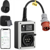 de 11kW Mobile Wallbox With Cee Plug (App VERSION) - (deM3C11FW)