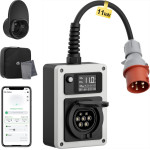 de 11kW Mobile Wallbox With Cee Plug (App VERSION) - (deM3C11FW)