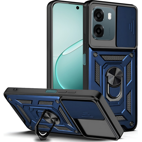 Techsuit - Camshield Series - Oppo A6 4G - Blue
