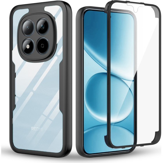 Techsuit - Colorverse 360 Series + Screen Protector - Xiaomi Redmi Note 15 Pro 4G - Black