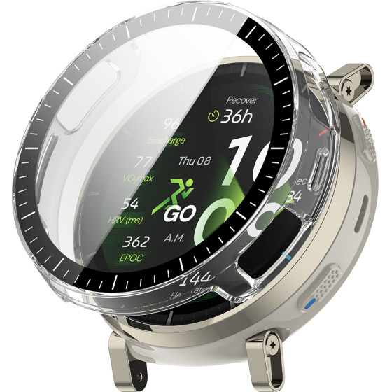 Techsuit - Defense360 Pro + Screen Protector - Amazfit Active 3 Premium - Clear