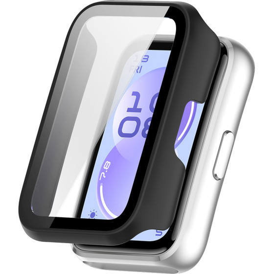 Techsuit - Defense360 Pro + Screen Protector - Huawei Band 11 - Black