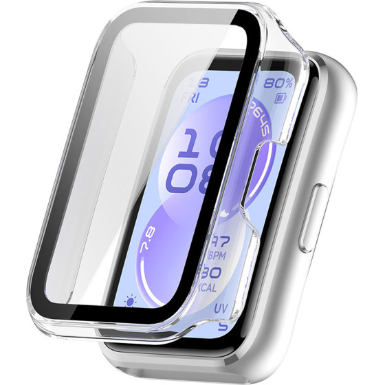Techsuit - Defense360 Pro + Screen Protector - Huawei Band 11 - Clear