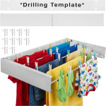 Ruhhy 80cm wall-Mounted Clothes Dryer - (19021-0)