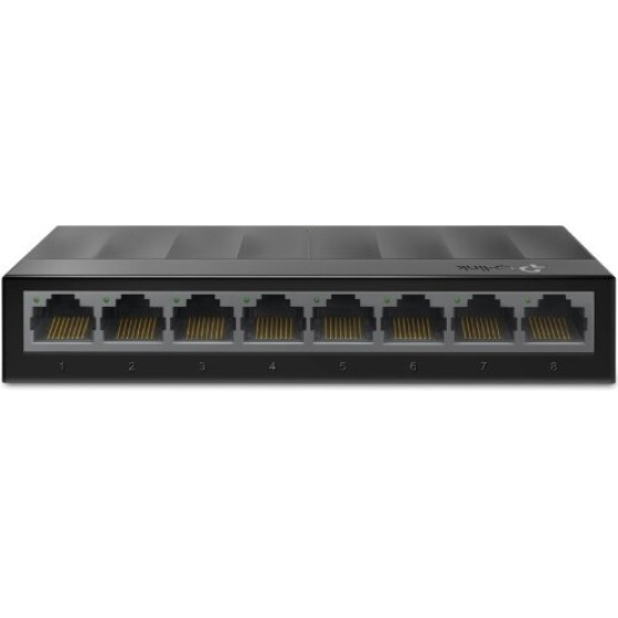 TP-Link 8-Port 10/100/1000MBps Desktop Network Switch - (TL-LS1008G)
