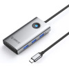 Orico Docking Station Type-C - HDMI, USB-A x 3, PD100W x 1, Lan (2.5Gbps) - (PW11-6P25R-GY-BP)