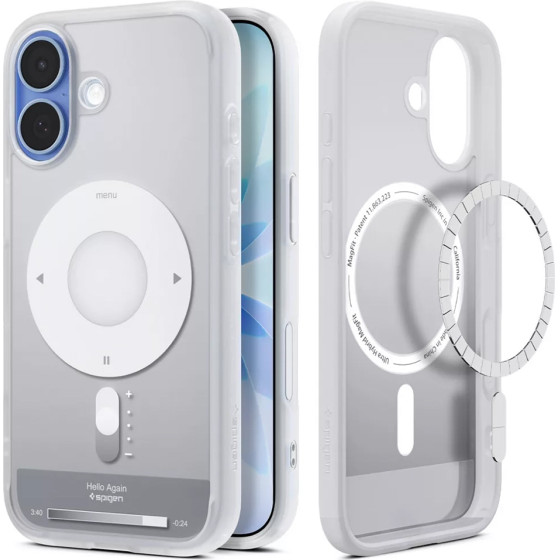Spigen - Ultra Hybrid Classic Magsafe - Iphone 17 - Silver - (ACS10389)