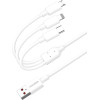Kakusiga ������� Usb �� USB-C/Lightning/Micro Usb 5A, 1.2m, ����� - (KSC-1021)