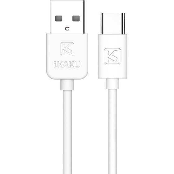 Kakusiga ������� USB-C �� Usb KSC-332, 2.4A, 480Mbps, 2m, ����� - (KSC-332-C-WH)