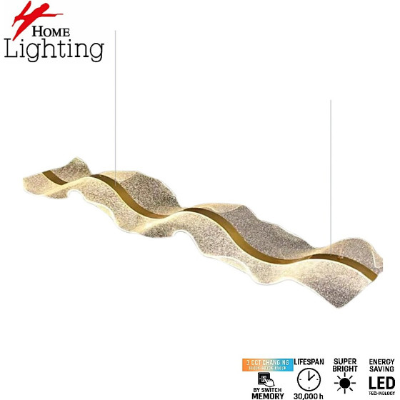 Homelighting Se Led 120 Velora Satin Gold 3CCt With Memory 120W 2 Years Warranty - (77-51171)