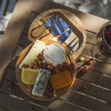 Jocca Cheese Board And Knives Set Wood - (J-5182)