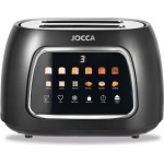 Jocca 2 Slice Toaster With Touch Display Black - (J-2904N)