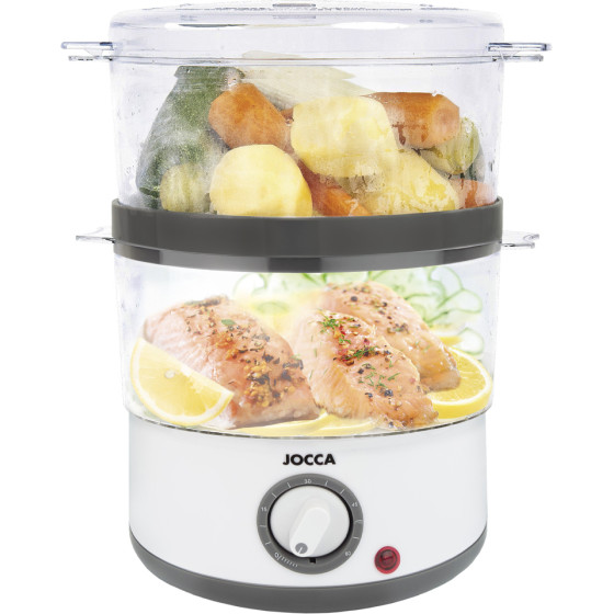 Jocca Food Steamer White - (J-5555)