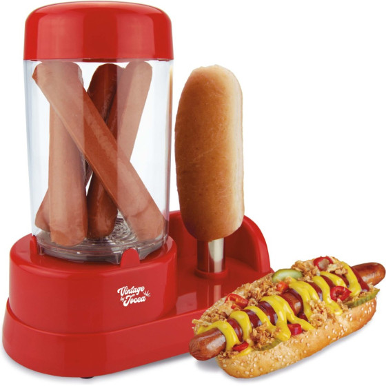 Jocca Hot Dog Steamer Red - (J-7309R)