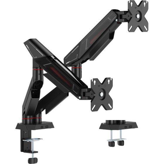 Brateck ���� �������� ��� 2x ������ 17-35'', ��� 12kg - (LDT114-C024)