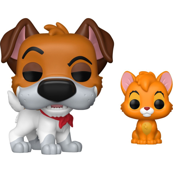 Funko Pop!: Oliver & Company - Dodger With Oliver* #1705 Vinyl Figures