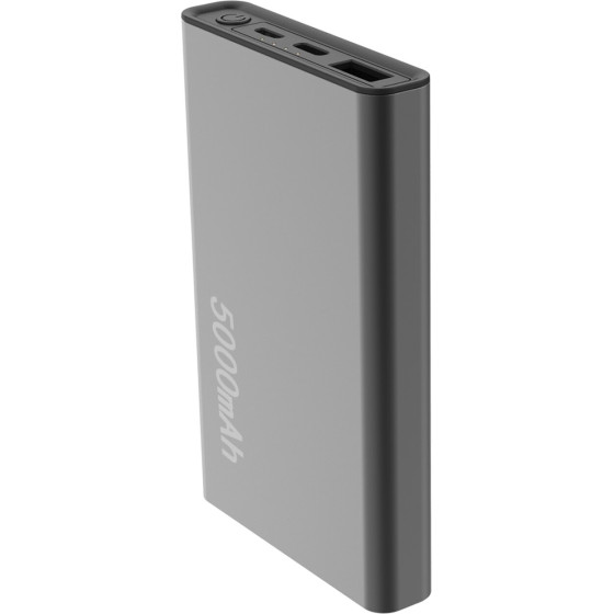 Setty Recycling Power Bank 5000 Mah 12W Gray QRPB5-12-18