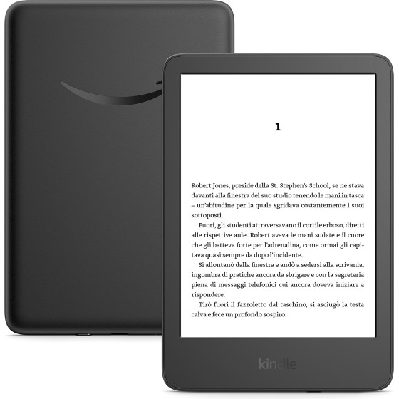 AMAZON Kindle 6'' 16GB Black w/SO (2024) - (B0CP31T5M6)