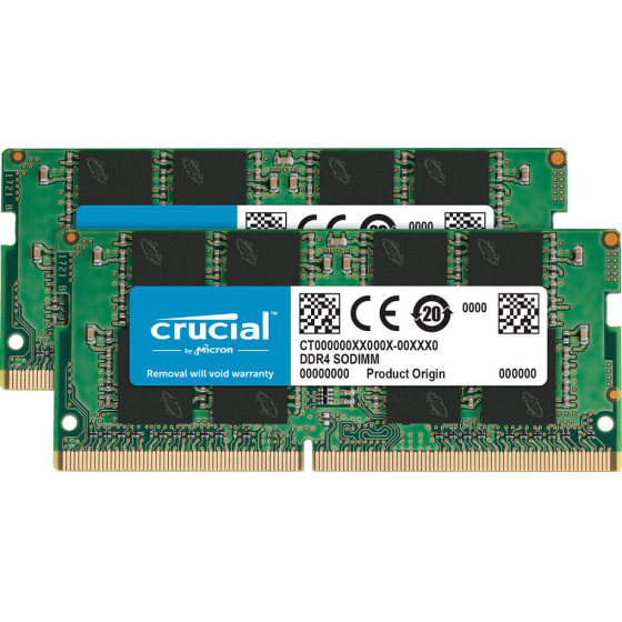 Crucial SO 3200 32GB Kit 16GBx2 - (CT2K16G4SFRA32A)
