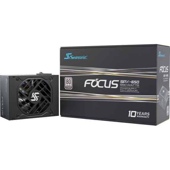 Seasonic 650W 80+Platinum - (FOCUS-SPX-650)