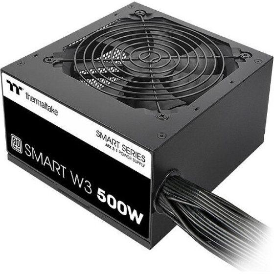 Thermaltake 500W Smart W3 ATX12V 3.1 80+ - (PS-SPW-0500NNFAWE-1)