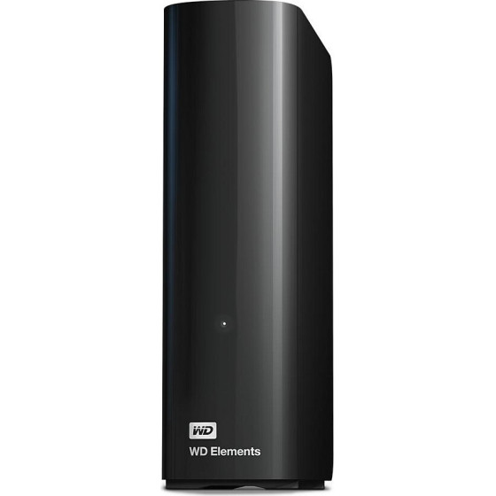 Western Digital 3,5 10TB WD Elements Desktop USB 3.0 - (WDBWLG0100HBK-EESN)