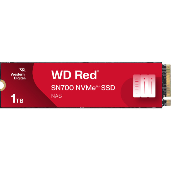Western Digital M.2 1TB WD Red SN700 NVMe PCIe 3.0 x 4 - (WDS100T1R0C-68BDK0)