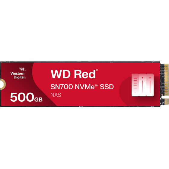 Western Digital M.2 500GB WD Red SN700 NVMe PCIe 3.0 x 4 - (WDS500G1R0C-68BDK0)