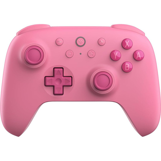 8BitDo Ultimate 2C Bluetooth Controller ��� Switch (Hall Effect ������/������ Rumble/Turbo) Pink - (04972)