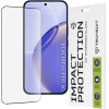 Techsuit - 111D Full Cover / Full Glue Glass - Realme 16 Pro - Black