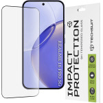 Techsuit - 111D Full Cover / Full Glue Glass - Realme 16 Pro - Black
