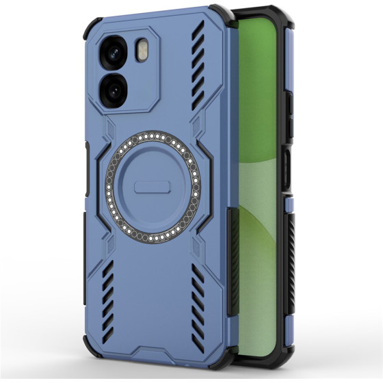 Techsuit - ArmorMag Case - Oppo A6 4G - Blue