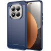 Techsuit - Carbon Silicone - Xiaomi Redmi Note 15 Pro 4G - Blue