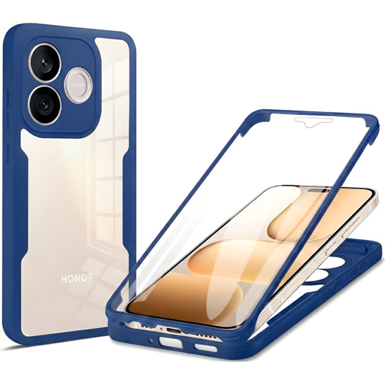 Techsuit - ColorVerse 360 Series + Screen Protector - Honor 600 Lite - Blue
