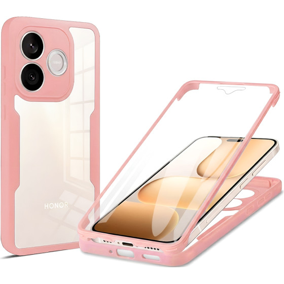 Techsuit - ColorVerse 360 Series + Screen Protector - Honor 600 Lite - Pink