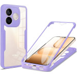 Techsuit - ColorVerse 360 Series + Screen Protector - Honor 600 Lite - Purple