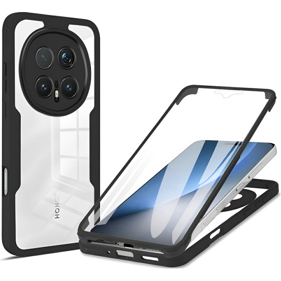 Techsuit - ColorVerse 360 Series + Screen Protector - Honor Magic8 Pro - Black