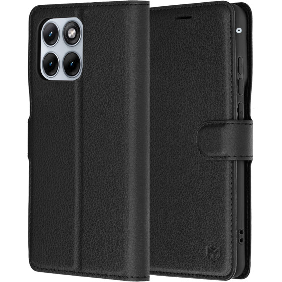 Techsuit - Leather Folio - Motorola Edge 70 Fusion - Black