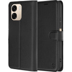 Techsuit - Leather Folio - Oppo A6 4G - Black
