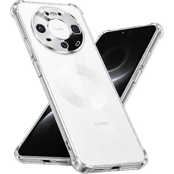 Techsuit - Shockproof Clear Silicone - Huawei Mate 80 Pro - Clear