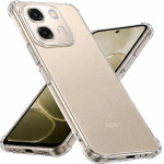 Techsuit - Shockproof Clear Silicone - Oppo A6 4G - Clear