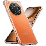 Techsuit - Shockproof Clear Silicone - Oppo Find X9 Ultra - Clear
