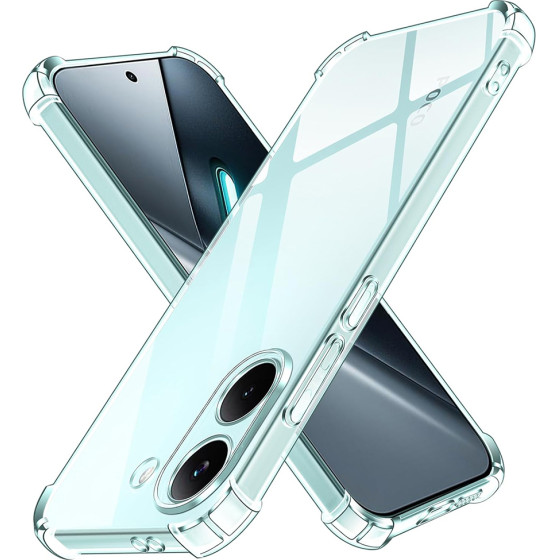 Techsuit - Shockproof Clear Silicone - Xiaomi Poco X8 Pro - Clear