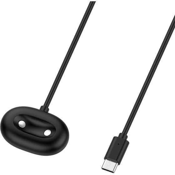 Techsuit - SmartWatch Wireless Charging Cable (THPX) - for Google Pixel Watch 4 - Black
