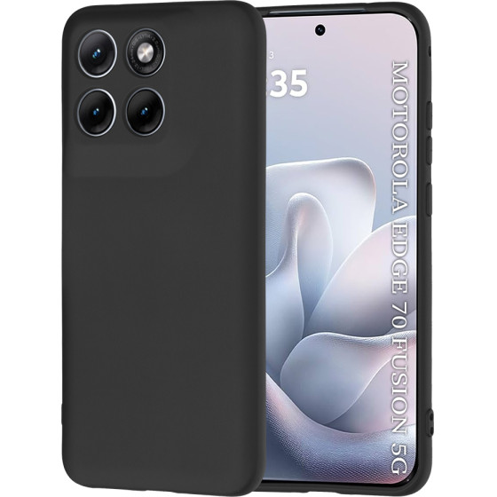 Techsuit - SoftFlex - Motorola Edge 70 Fusion - Black