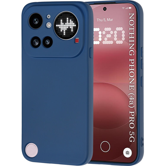 Techsuit - SoftFlex - Nothing Phone (4a) Pro - Navy Blue