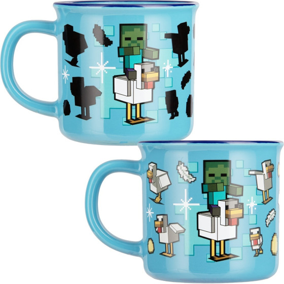 Paladone: Minecraft - Chicken Jockey Heat Change Mug (PP16272MCF)