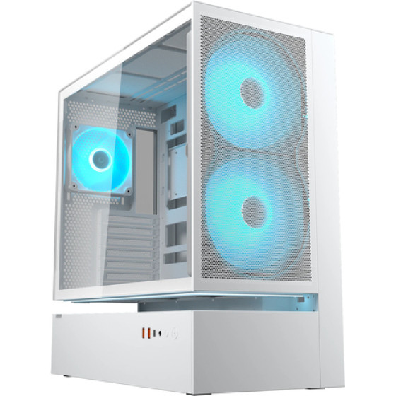 Cougar CFV235 Mesh Gaming Midi Tower RGB White - (382DA40.0006)